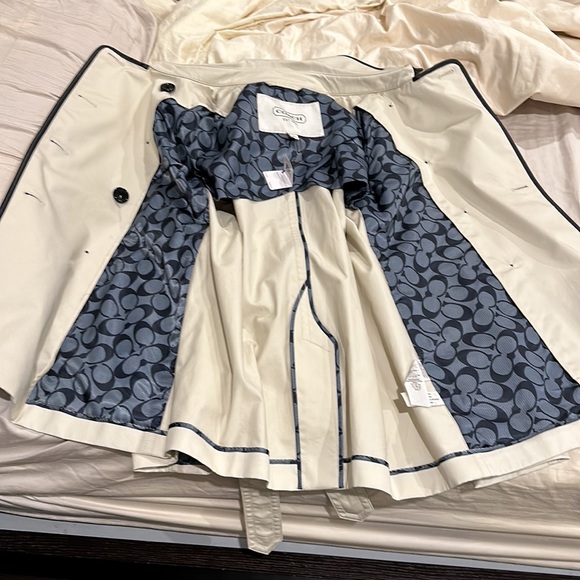 Coach trend coat mid length size large - Picture 12 of 13